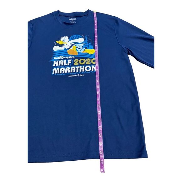 runDisney 2020 WDW Half Marathon Race Long Sleeve Shirt, Donald Duck, Size Small - Picture 8 of 10